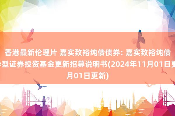 香港最新伦理片 嘉实致裕纯债债券: 嘉实致裕纯债债券型证券投资基金更新招募说明书(2024年11月01日更新)