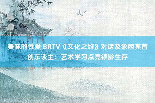 美味的性爱 BRTV《文化之约》对话及象西宾首创东谈主：艺术学习点亮银龄生存