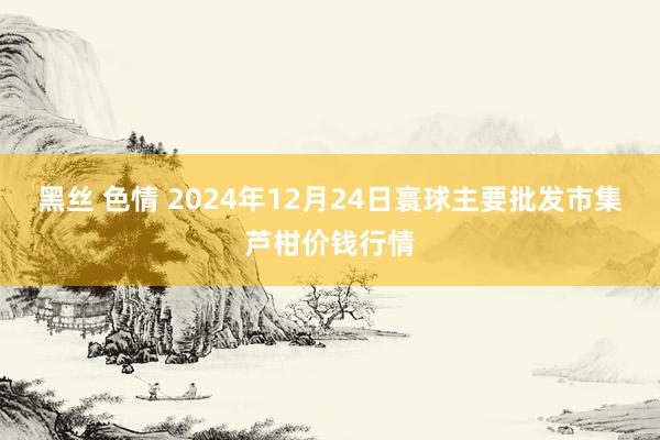 黑丝 色情 2024年12月24日寰球主要批发市集芦柑价钱行情